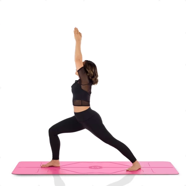 Tapete para Yoga Tatame Esteira e Exercícios Rosa - 02