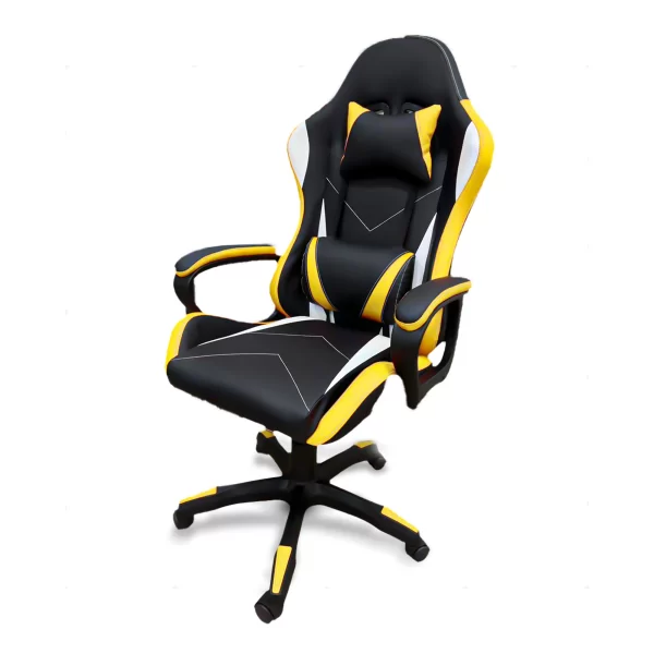 Cadeira Gamer Lite Python Fly - Amarelo - 01