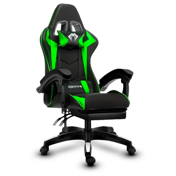 Cadeira Gamer Ultra Python Fly - Verde - 01