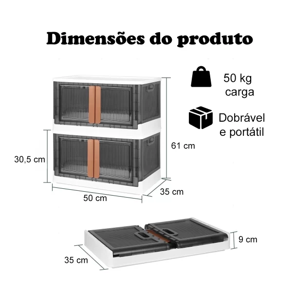 Caixa Armazenamento Empilhável - 03