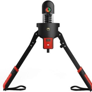 Exercitador de braço ajustável em aço com molas duplas, display digital e resistência regulável de 10 a 250 kg