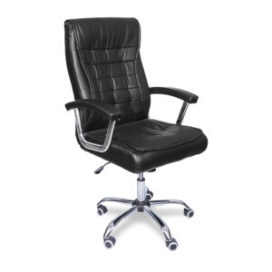 Cadeira de Escritório Master com Encosto em Tela e Altura Ajustável