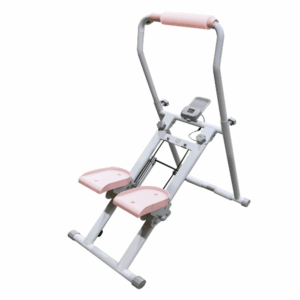 Máquina de Escalada Dobrável com Monitor Inteligente – Rosa