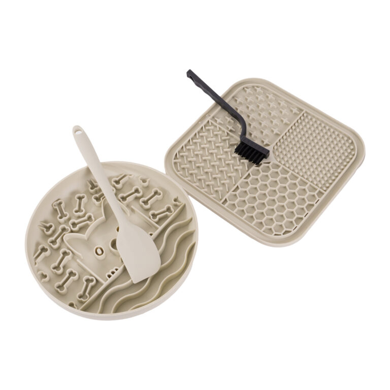 Kit Tapete de Lamber Interativo - Dourado